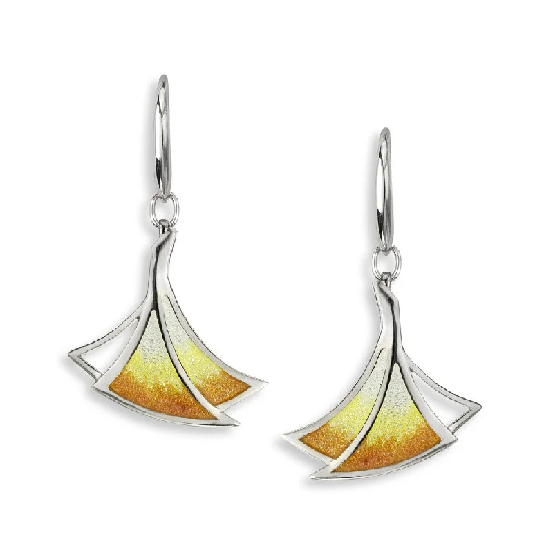 Ladies pearl drop earrings-Polished finish on back, Rhodium Plated for easy care, Gift Boxed