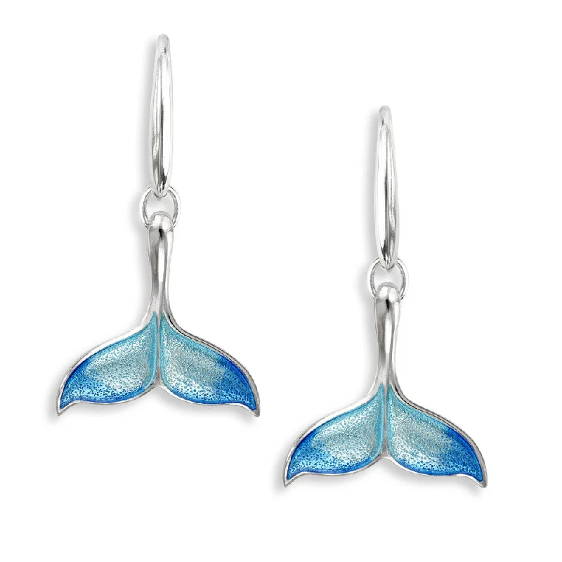 Ladies silver earrings-Polished finish on back, Rhodium Plated for easy care, Gift Boxed