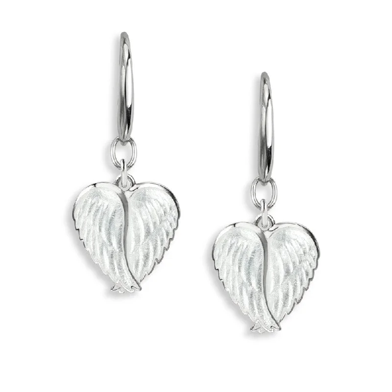 Ladies trendy earrings-Polished finish on back, Rhodium Plated for easy care, Gift Boxed