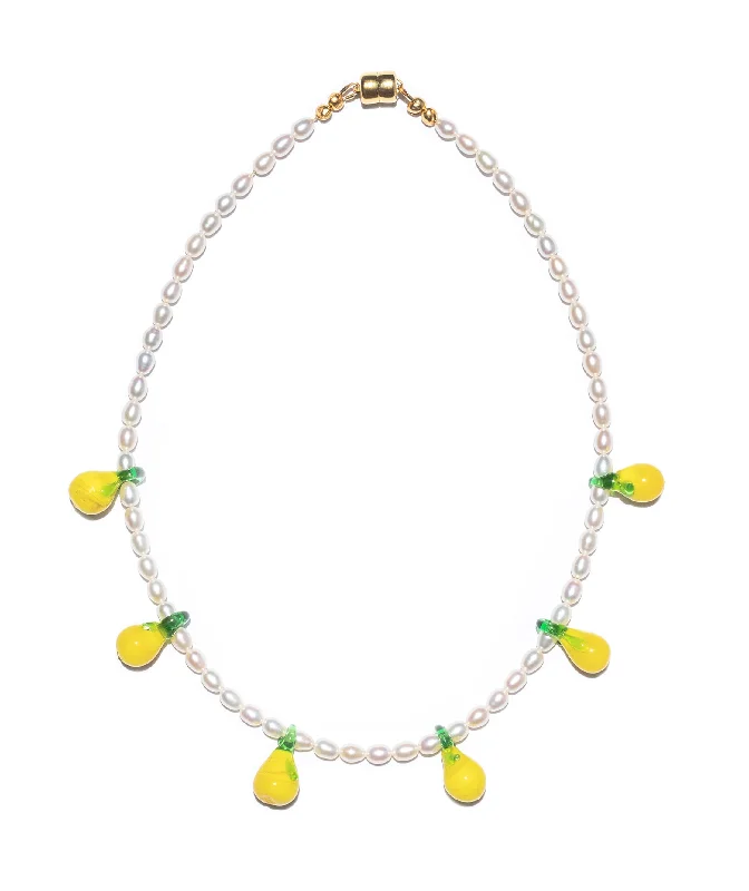 Ladies gold and gemstone necklace-SORRENTO NECKLACE