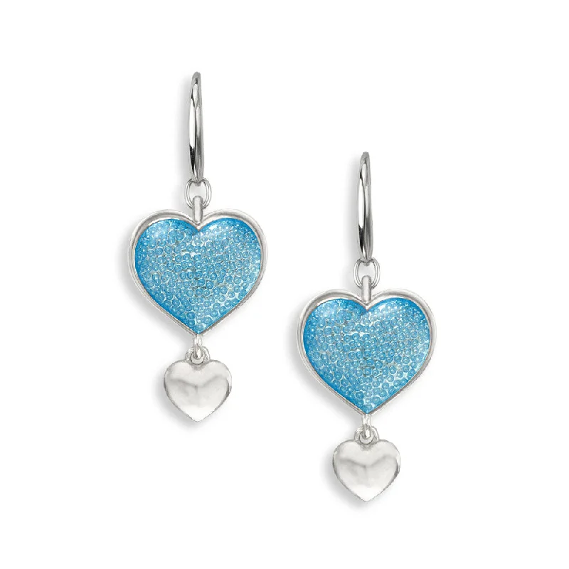 Ladies birthday earrings-Polished finish on back, Rhodium Plated for easy care, Gift Boxed