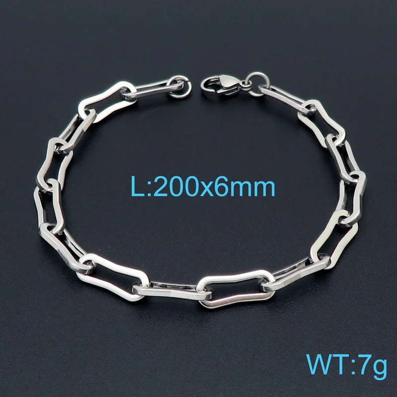 Steel Bracelet 20cm = KB148846-Z