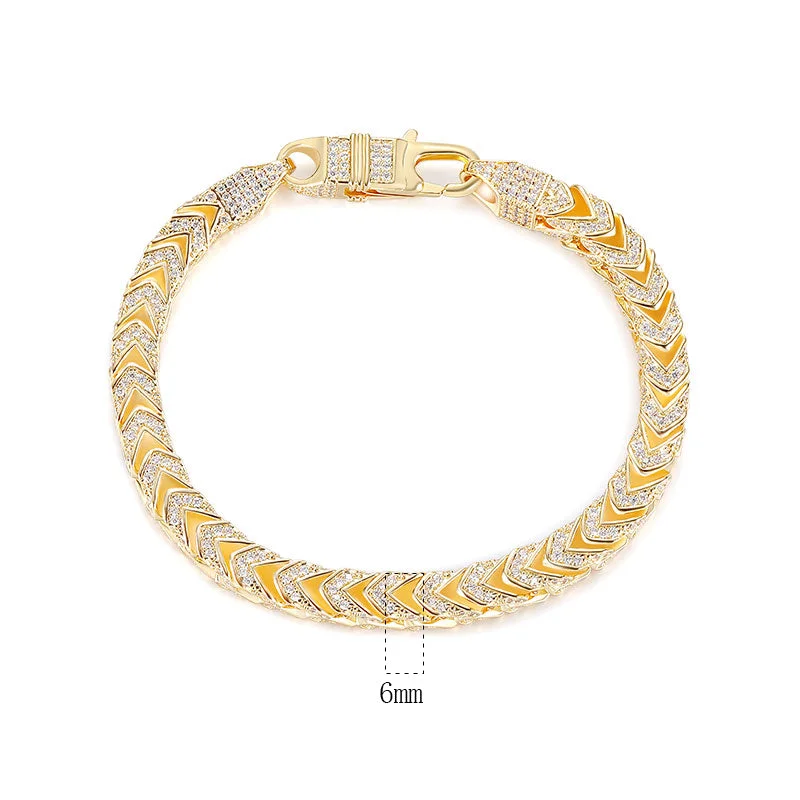 Gold 6mm Bracelet