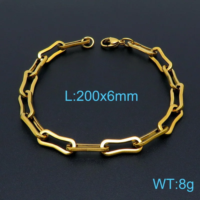 Gold Bracelet 20cm = KB148847-Z