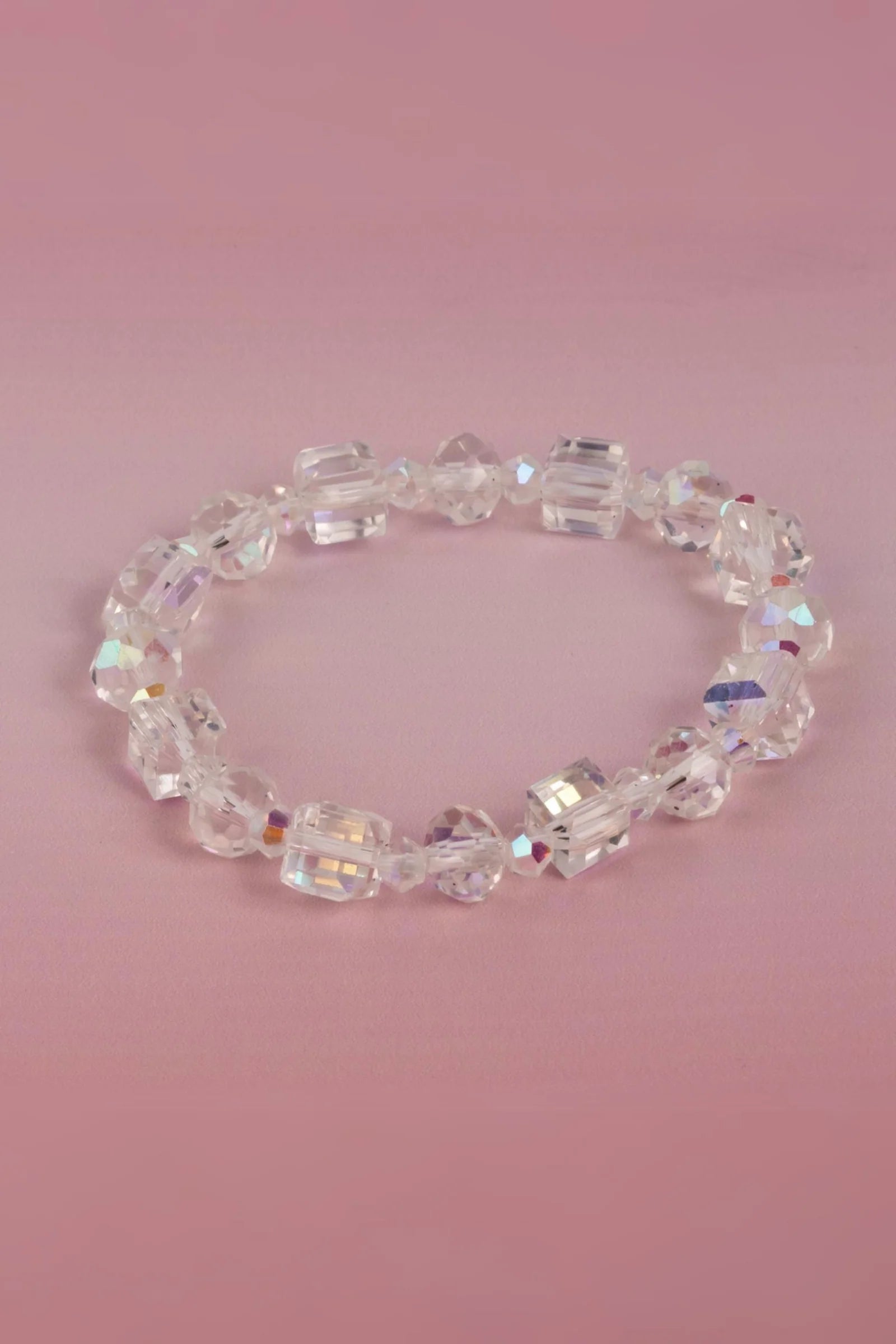 Ladies infinity bangle-Boutique Clear as Crystal Bracelet | Great Pretenders