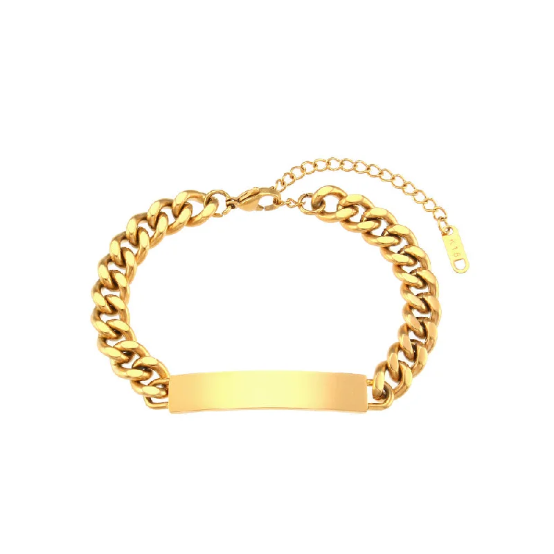 Cuban Link Chain Bracelet 8mm