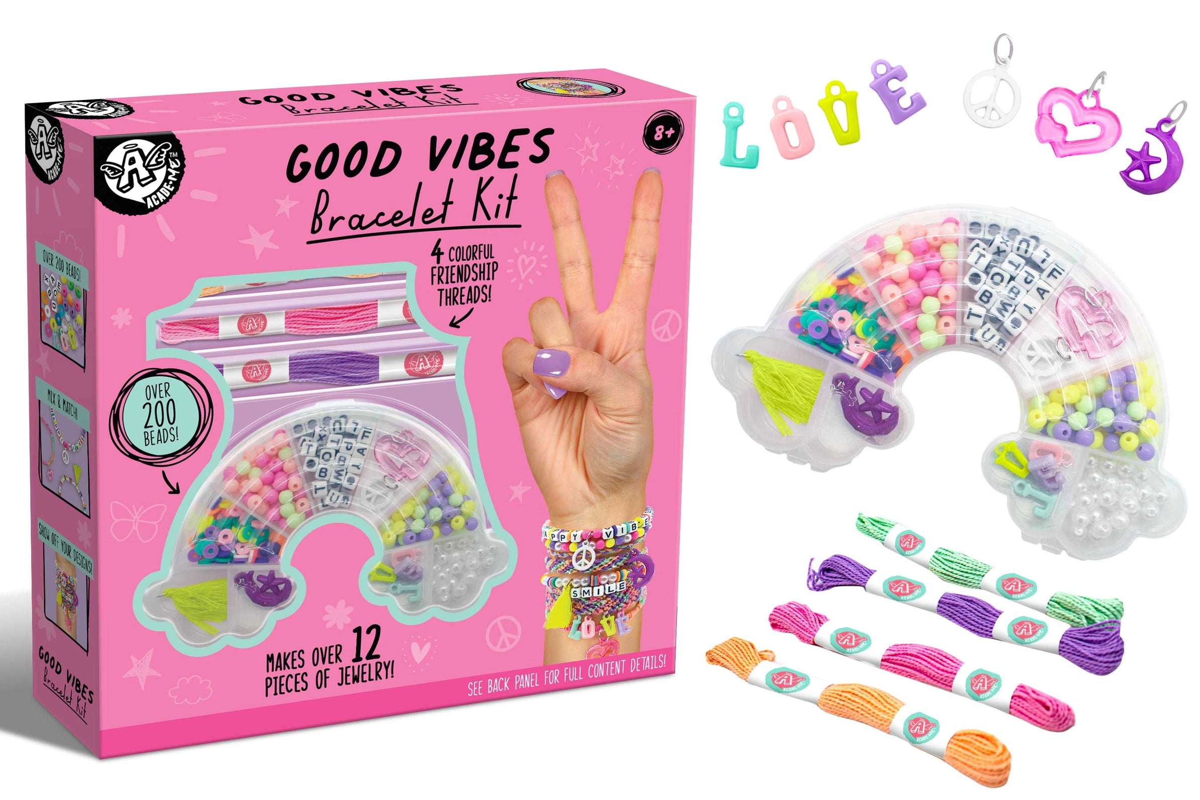 Ladies pearl bracelet set-Good Vibes Bracelet Kit | Anker Play