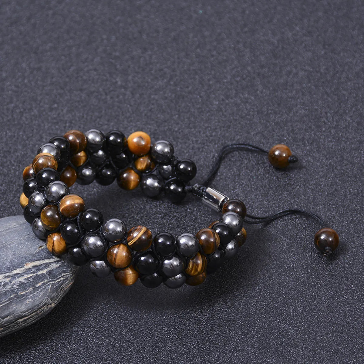 Ladies tennis bracelet-Fashion Geometric Agate Handmade Bracelets 1 Piece