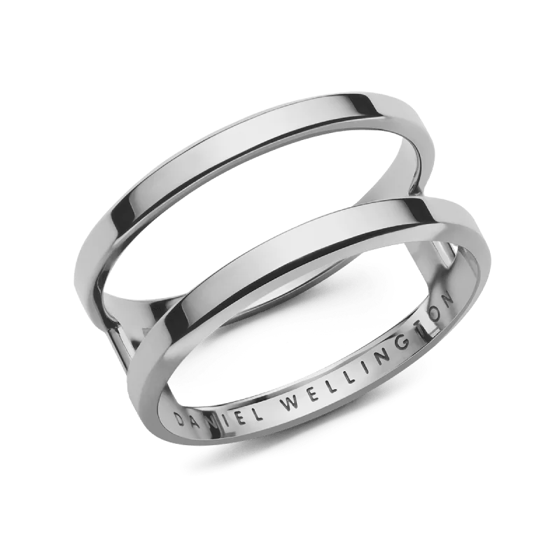 Ladies adjustable ring-Elan Dual Ring