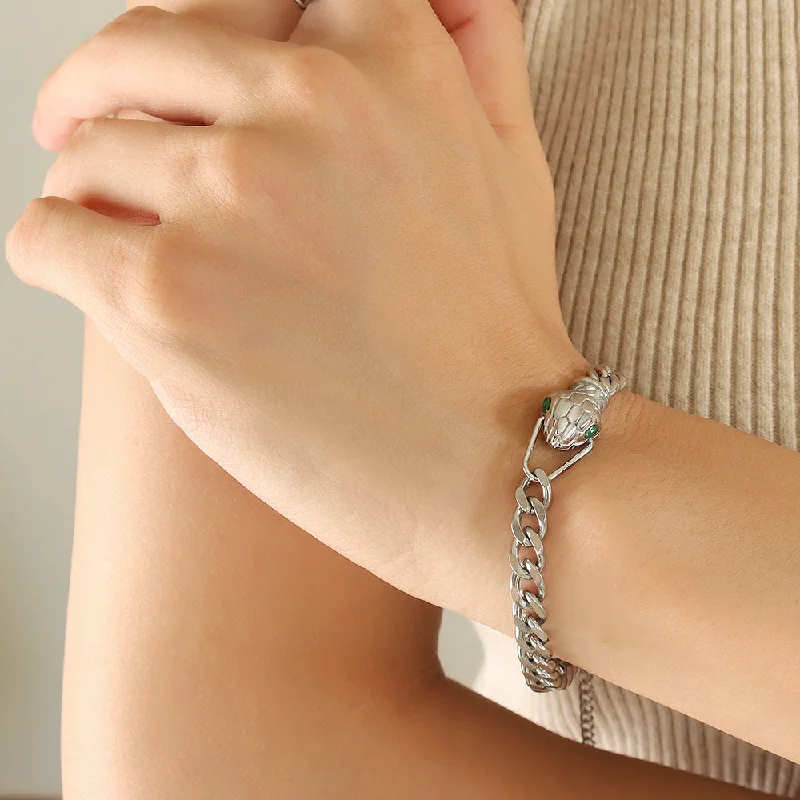 E248-Steel Bracelet-15+5cm